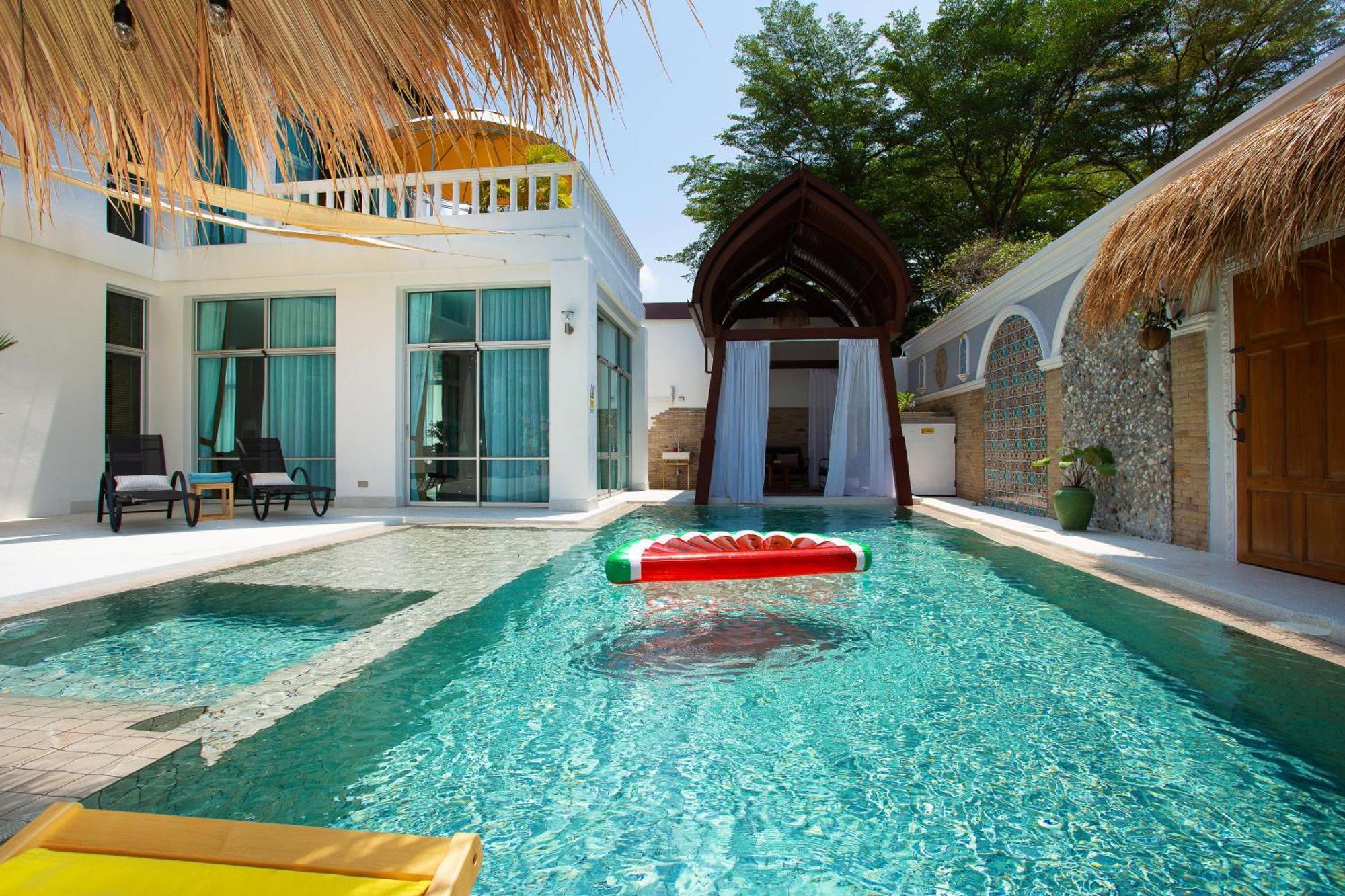נה ג'ומטיין Nagawari Art Maldives Pattaya Villa מראה חיצוני תמונה