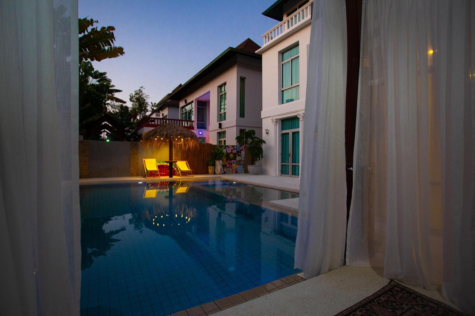 נה ג'ומטיין Nagawari Art Maldives Pattaya Villa מראה חיצוני תמונה