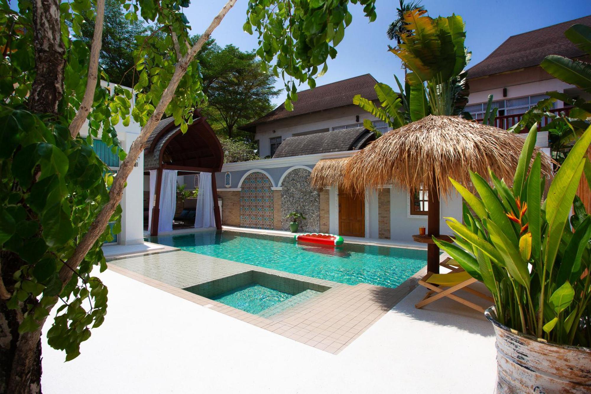 נה ג'ומטיין Nagawari Art Maldives Pattaya Villa מראה חיצוני תמונה