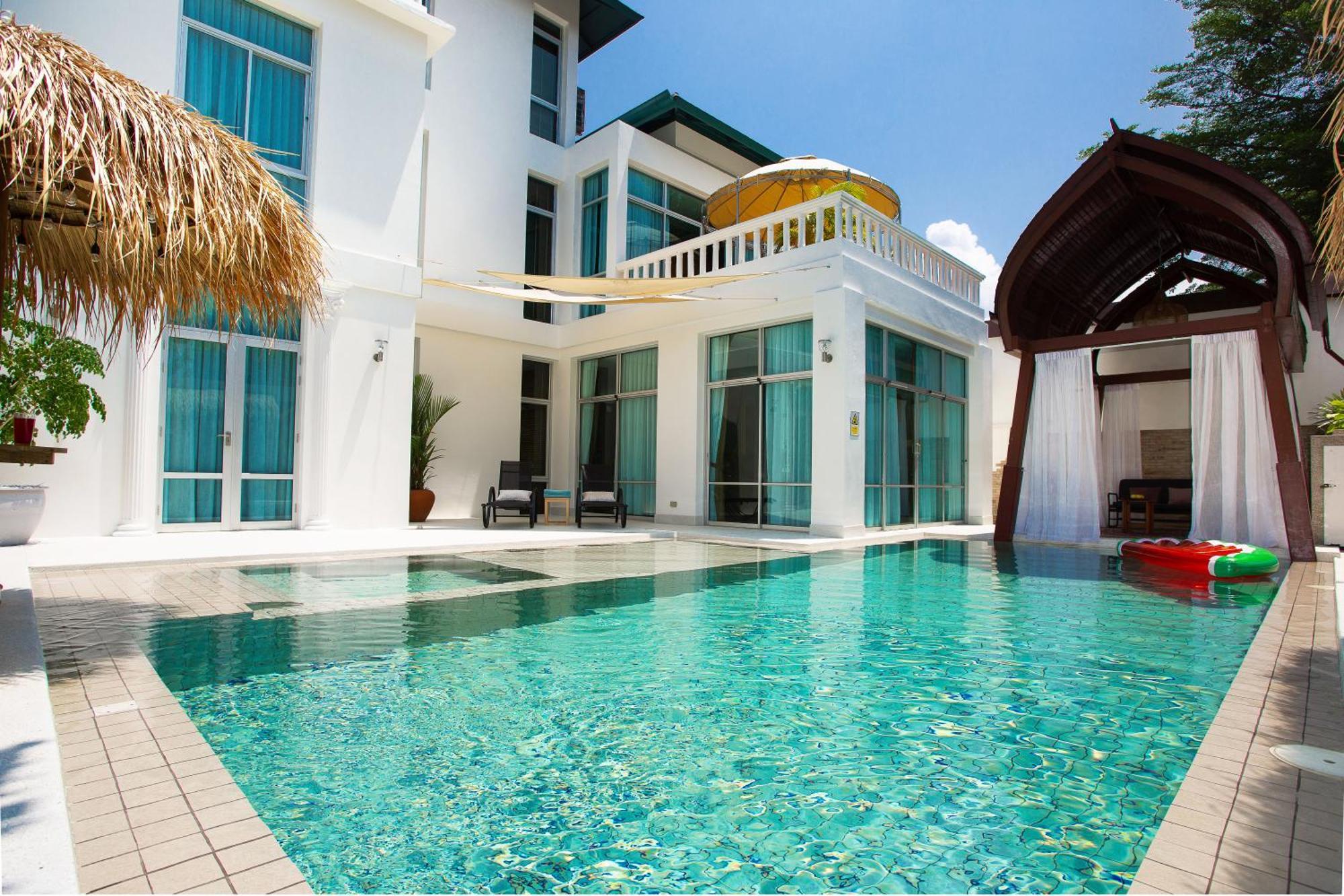 נה ג'ומטיין Nagawari Art Maldives Pattaya Villa מראה חיצוני תמונה
