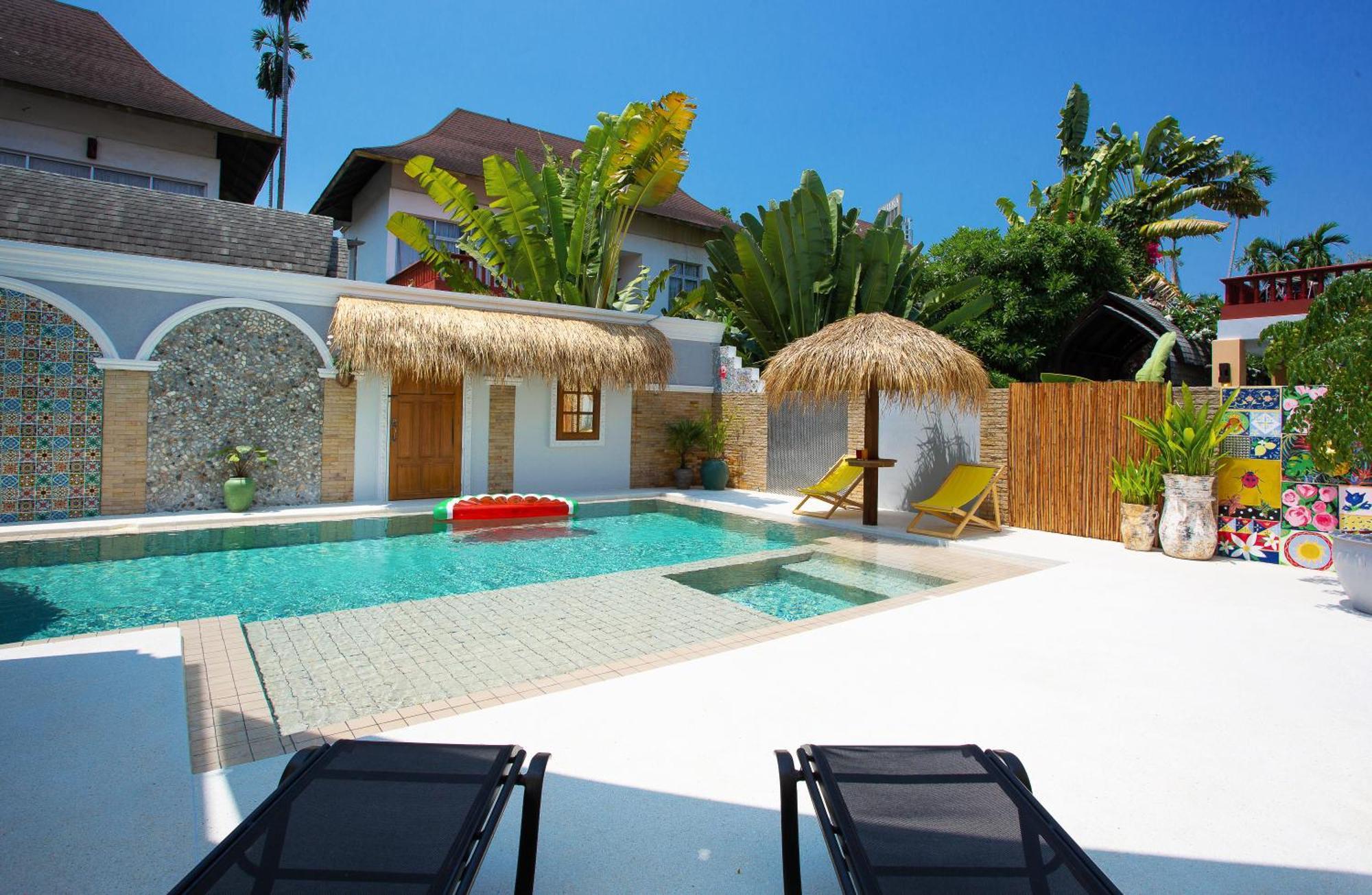 נה ג'ומטיין Nagawari Art Maldives Pattaya Villa מראה חיצוני תמונה